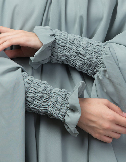 Sage Matt Nida Head Covers Hijab Back View