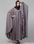 Islamic Embroidered Irani Kaftan In Light purple Color Front View