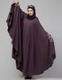 Muslim Embroidered Irani Kaftan In Dusty purple Color Additional Angles