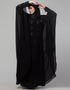Modern Beautiful Black Color embroidery Abaya Additional Angles