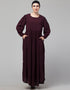 Trendy 3 pcs set of Abaya Khimer and Nose piece Additional Angles
