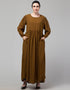 Dubai 3 pcs set of Abaya Khimer and Nose piece Front View