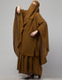 Dubai 3 pcs set of Abaya Khimer and Nose piece Lifestyle Images