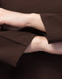 Modern Flare daily wear basic Casual Abaya In the Shade of Chocolate brown
