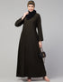 Dubai Flared casual abaya for its versatile design In the Shade of Olive