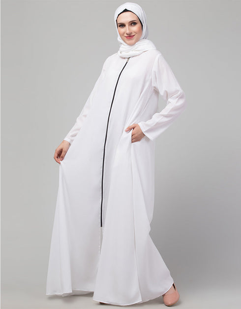 Chic Front open with Zip Daily wear Basic Additional Angles