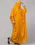 Chic Smoking Sleeve Tie at Back Ready To Wear Instant Full Size Jeresy JiIbab In Musturd Lifestyle Images