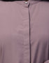 Muslim Abaya with a simple design and front opening In the Shade of Lt Purple