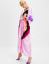 Pink Fancy Soft Satin Silk Kaftan Buy Beach Kaftans