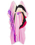 Pink Fancy Soft Satin Silk Kaftan