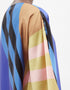 Blue Fancy Soft Satin Silk Kaftan African Kaftans