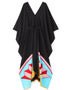 Black Fancy Chelsea Georgette Kaftan Buy designer kaftan Online