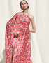Red Off Shoulder Kaftan maxi kaftan