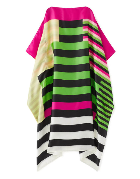 Lime Green Latest Printed Wide Width Kaftan designer kaftan