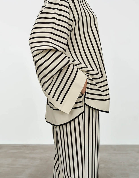 White Latest Printed Oversize Shirt & Pant maxikaftan