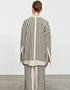White Latest Printed Oversize Shirt & Pant maxi kaftan