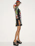 Multi Color Heavy Designer Digital Printed Over Size Tshirt Back View