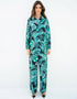 Greeny Blue Latest Heavy Designer Maxi Dress