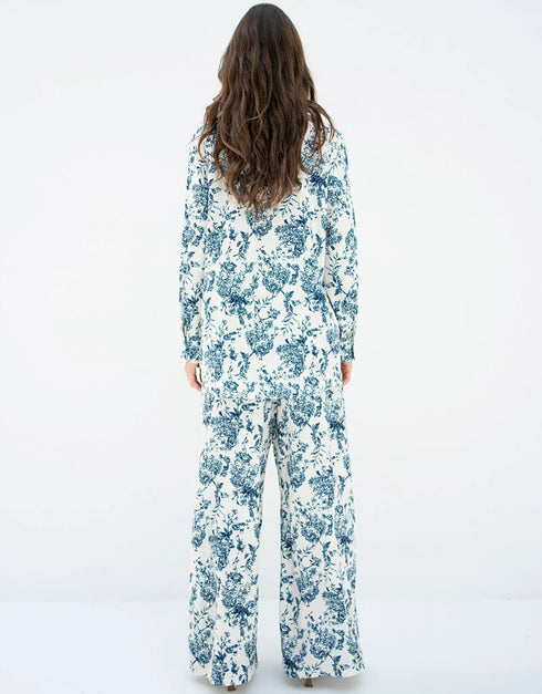 Greyish Blue Latest Heavy Designer Maxi Dress Closure View
