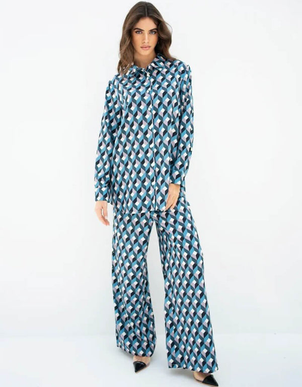 Blue Latest Heavy Designer Maxi Dress