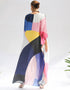 Multi Color Heavy Designer Digital Printed Over Size Shirt And Pant Closure View