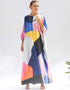 Multi Color Heavy Designer Digital Printed Over Size Shirt And Pant Buy Luxury Silk Kaftan