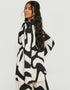 Designer Party Wear Readymade Co-Ords Set White Korean Bsy Pant Shirt Back View