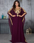 Muslim Women Free Size Purple Kaftan