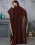 Women Georgette Islamic Party Wear Kaftan