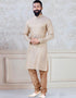 Gold Kurta Brocade Peshawari