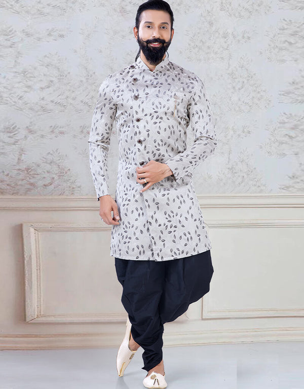 Fone Kurta Jacquard Chudidaar