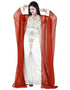 Arabic Rust Colored Embroidery worked Kaftan