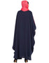 Chic Thread Embroidered Nida Kaftan Blue