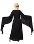 Muslimah Extra Long wings Sleeve embroidered Party abaya Gold