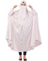 Modest Extra Nose Piece Head To Toe Free Size Jilbab Light Pink