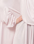 Modest Extra Nose Piece Head To Toe Free Size Jilbab Light Pink