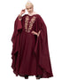 Arabic Neck and Sleeve Embroidered Irani Kaftan Maroon