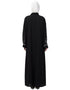 Arabic Front open Hand work at both side and sleeve Abaya Black