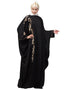 Muslimah Right side and both sleeve resham embroidery Nida Kaftan Black