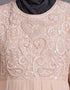 Dubai Embellishes Peach Burqown Peach