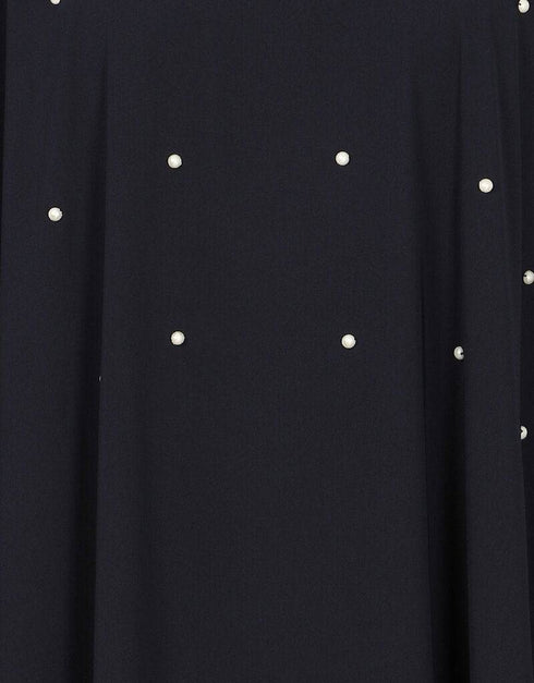 Modern Pearl beaded Black Kaftan Black