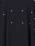 Modern Pearl beaded Black Kaftan Black