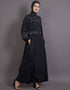 Dubai Embellished Burqown Black