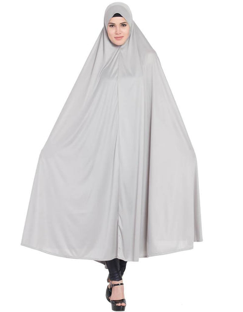 Dubai Head to calf Grey Jilbab Grey
