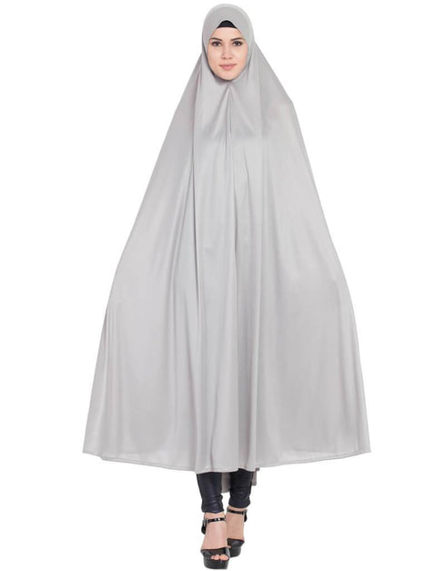 Dubai Head to calf Grey Jilbab Grey