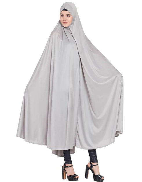 Dubai Head to calf Grey Jilbab Grey