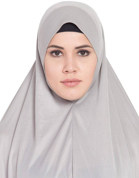 Dubai Head to calf Grey Jilbab Grey