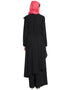 Modern Frilled Executive pant Abaya Black