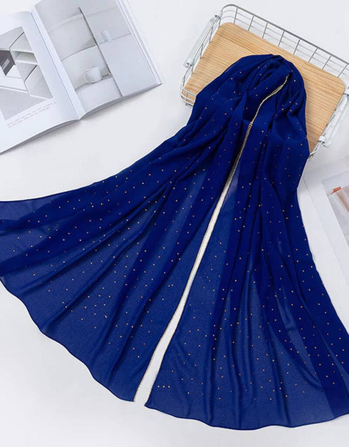 Diamond chiffon Women Long Hijab Scarf