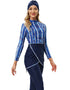 Muslim Sport Swimwear Women Modest Burkinis Wear Long Sleeves Swimsuit